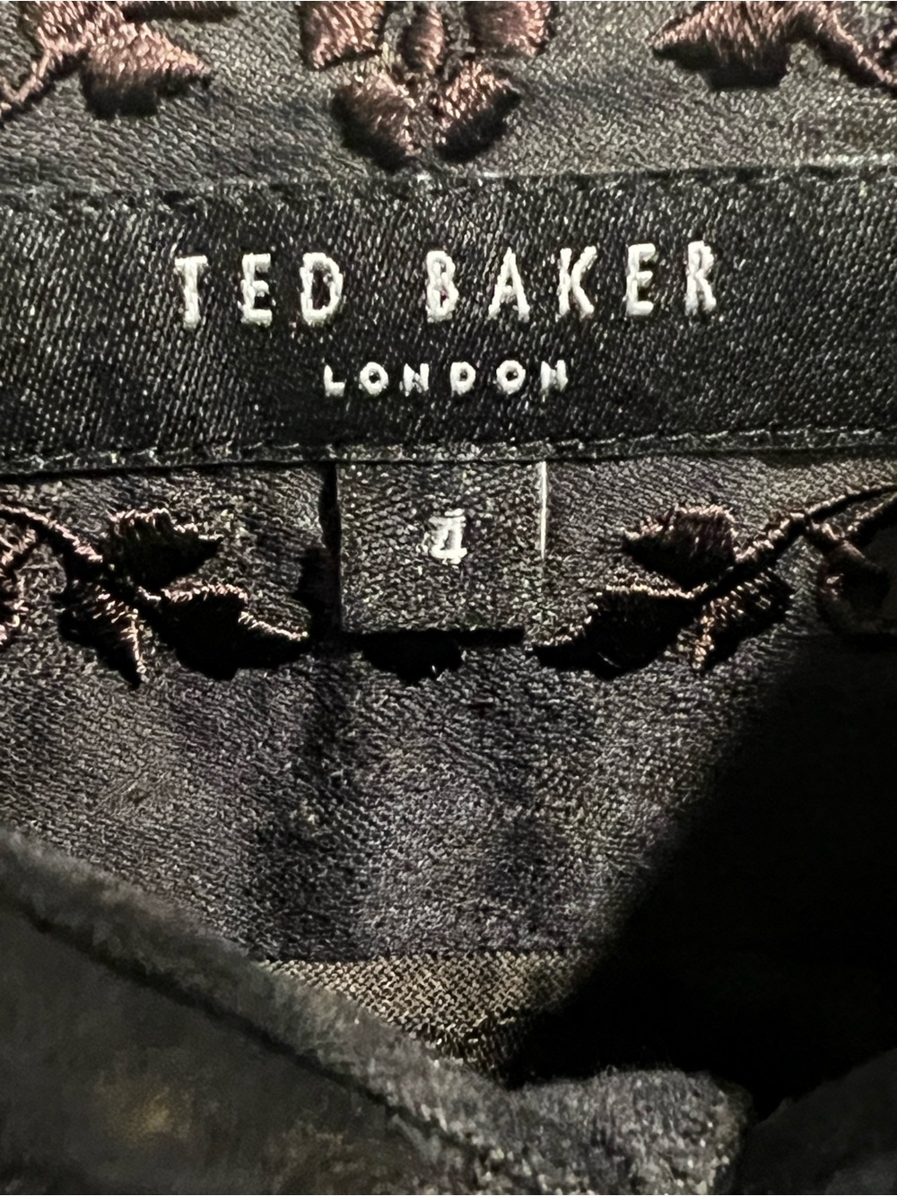 Ted Baker Men’s Black Button-Up Shirt with Cuff Links - Picture 3 of 8
